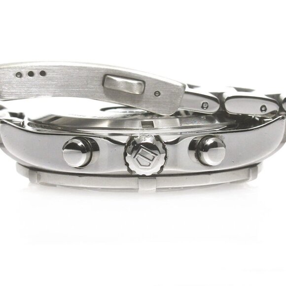 TAG HEUER Aqua racer CAF101A Big date black Dial Quartz Men's Watch_860945 - Picture 2 of 12